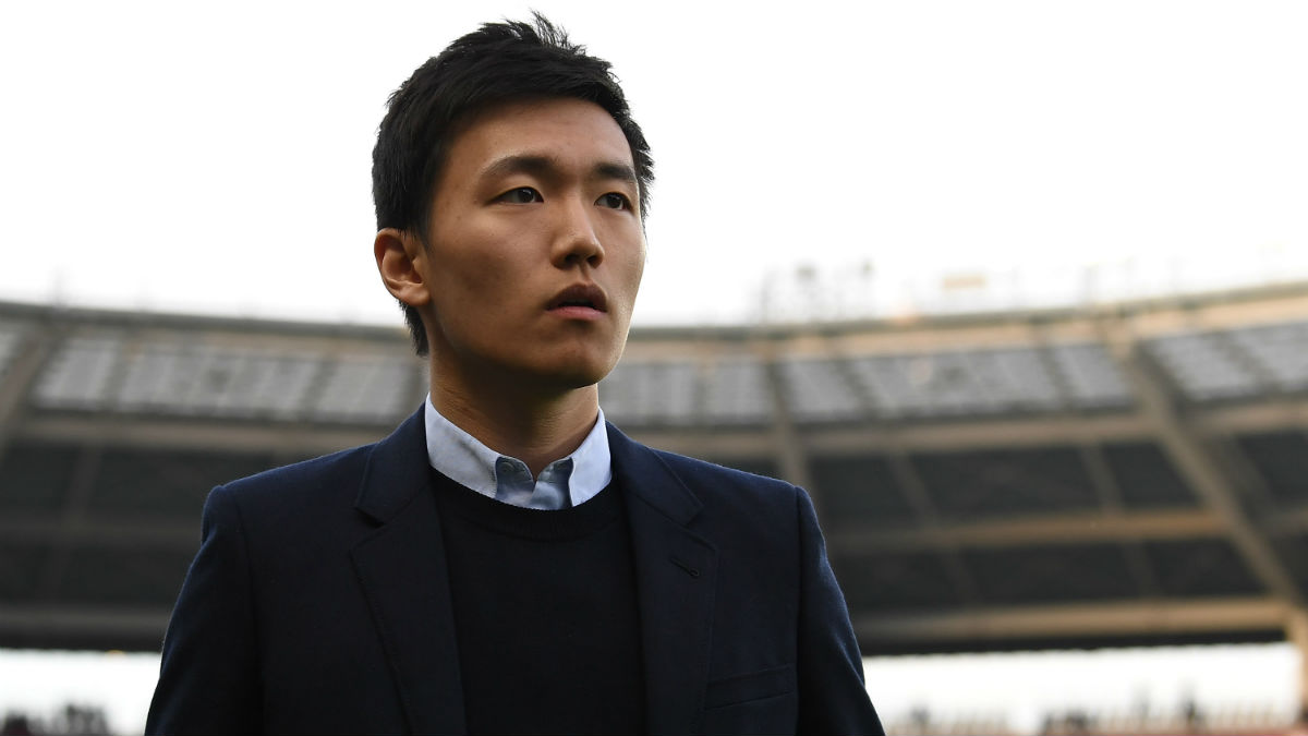 El presidente del Inter de Milán, Steven Zhang. (Getty)