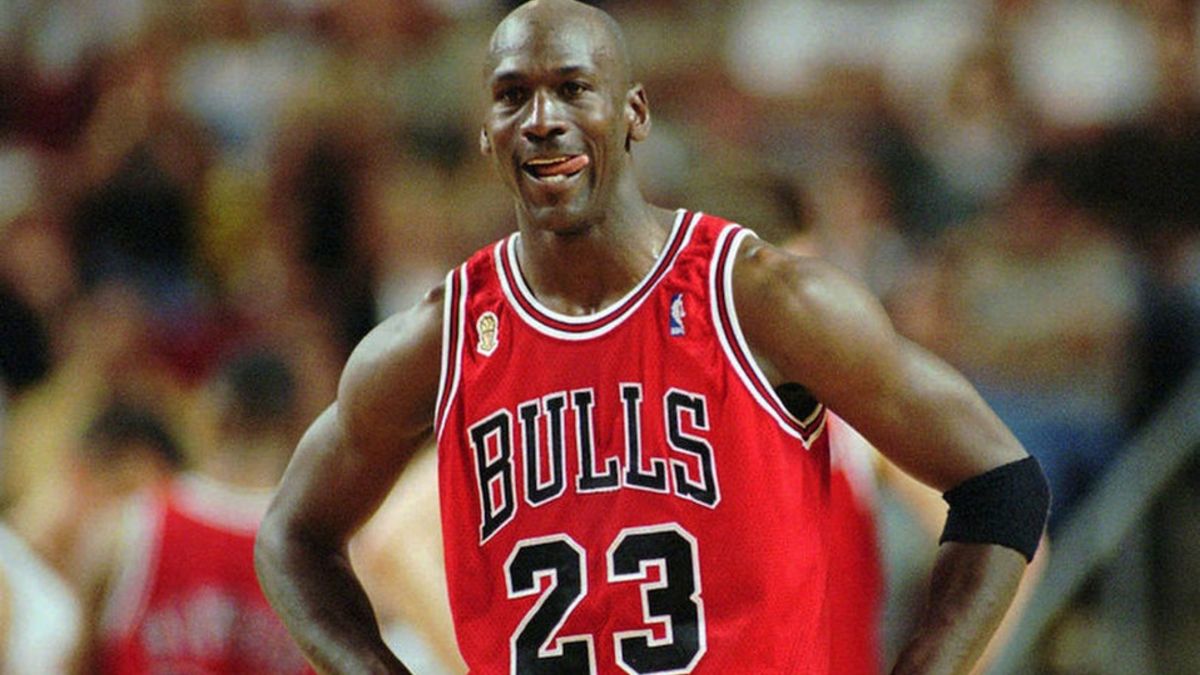 Michael Jordan, en una imagen con los Chicago Bulls.