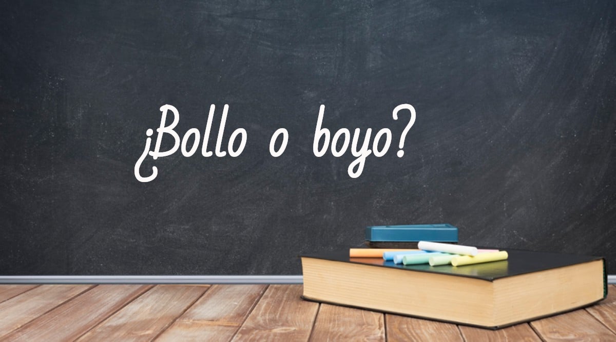 Se escribe bollo o boyo