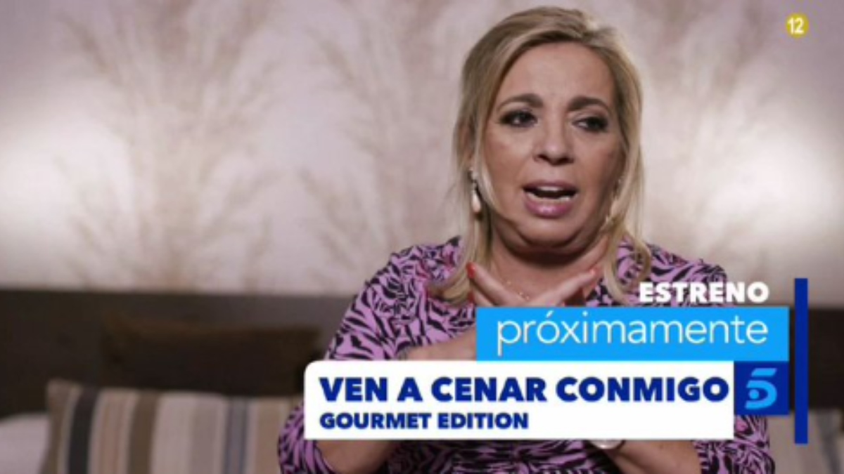 Carmen Borrego en ‘Ven a cenar conmigo: Gourmet Edition’