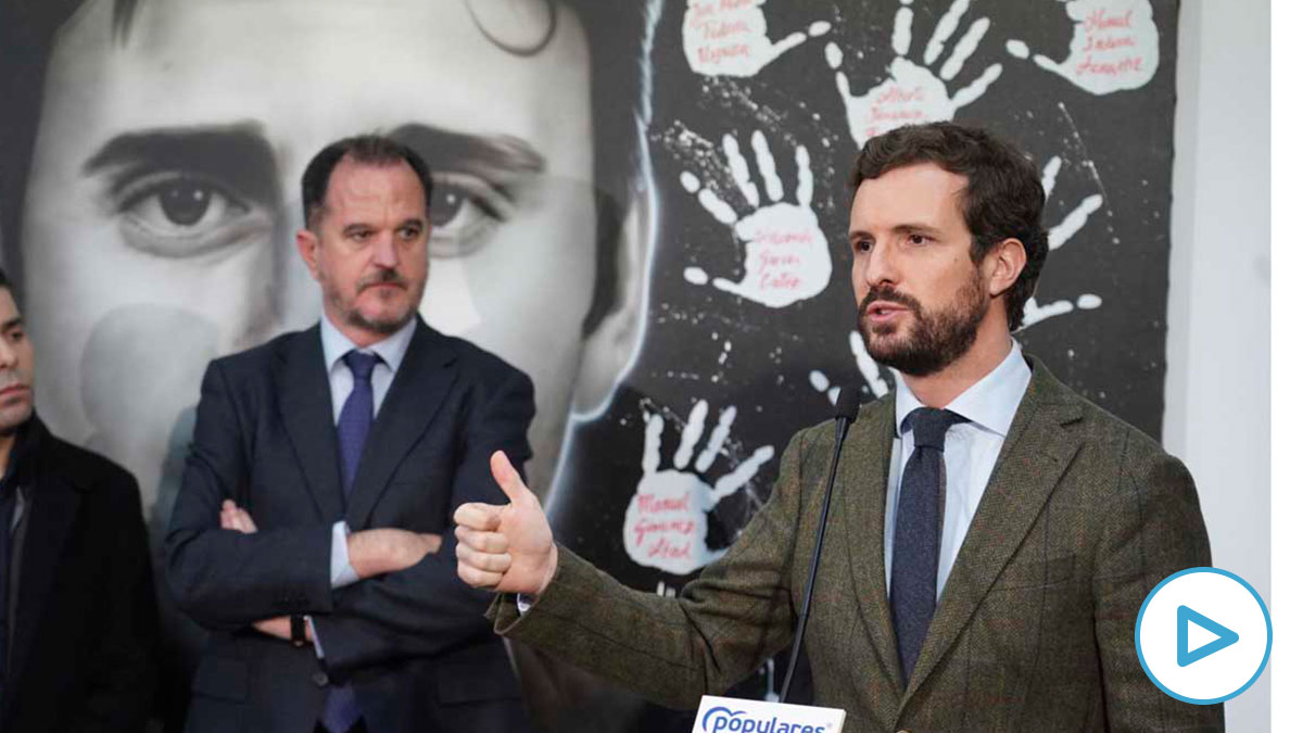 Pablo Casado y Carlos Iturgaiz.