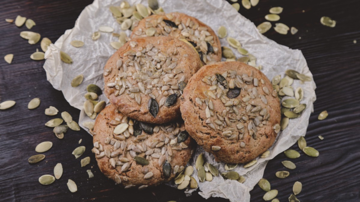 Galletas saladas de pipas