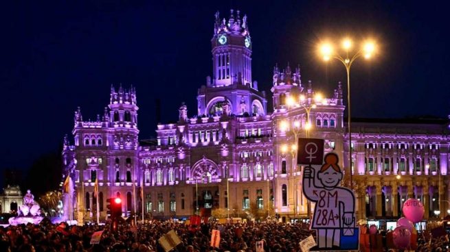 Manifestación Día de la Mujer 2020 en Madrid