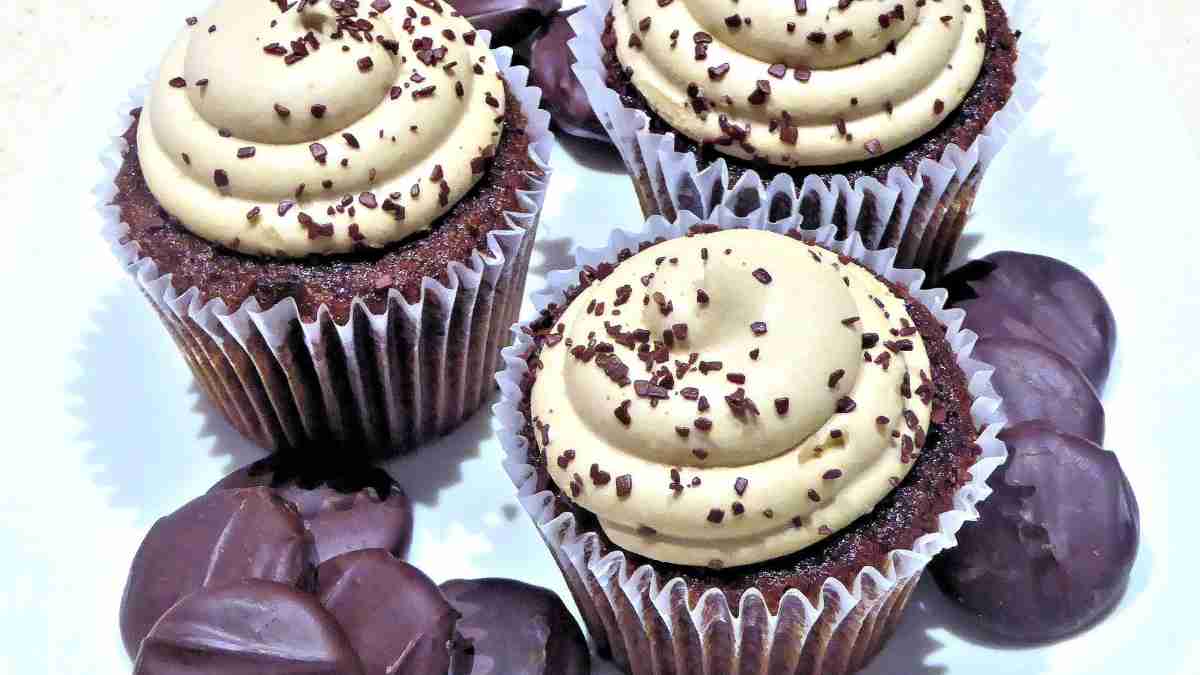 Receta de cupcakes de chocolate y coco