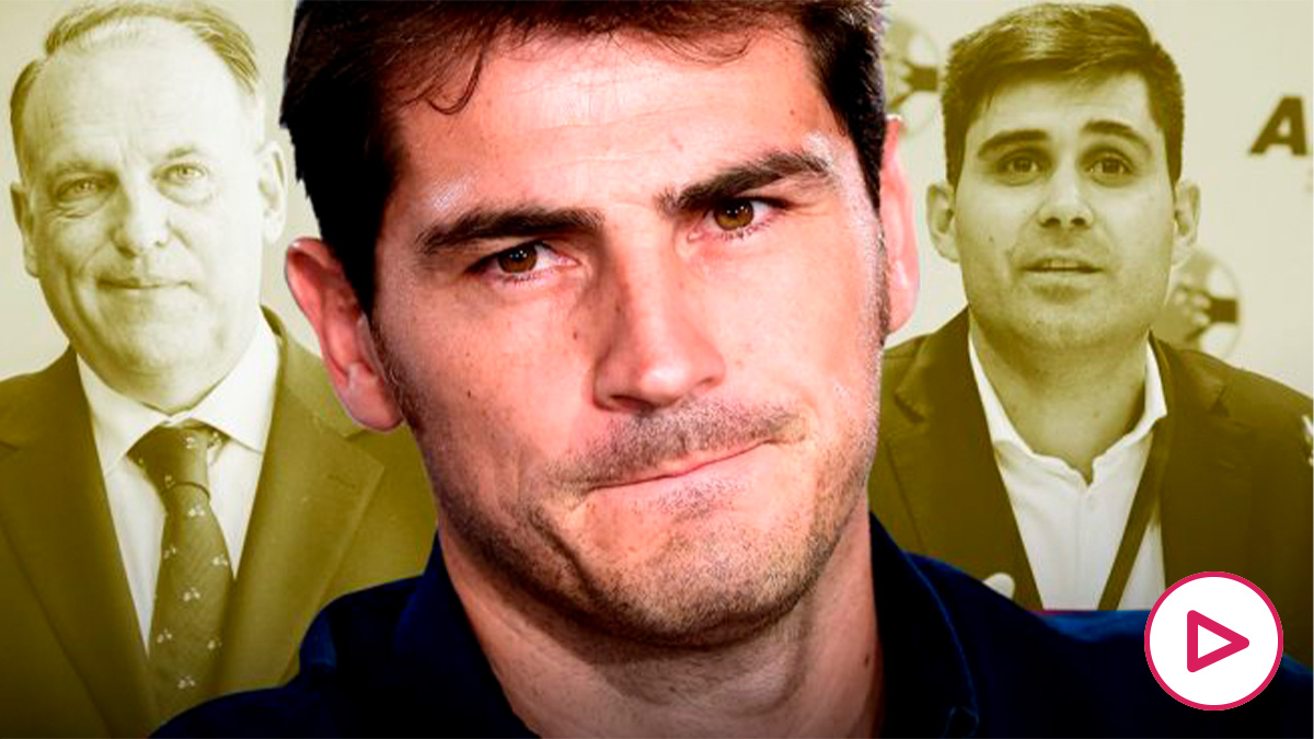 Iker Casillas tiene a Tebas y Aganzo detrás de su candidatura.