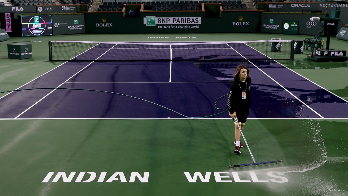 El Masters 1.000 de Indian Wells queda cancelado por el coronavirus. (Getty)