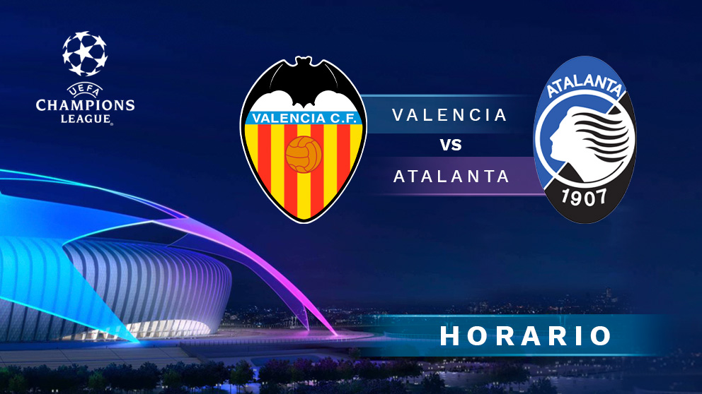 Champions League: Valencia – Atalanta | Horario del partido de fútbol de Champions League.