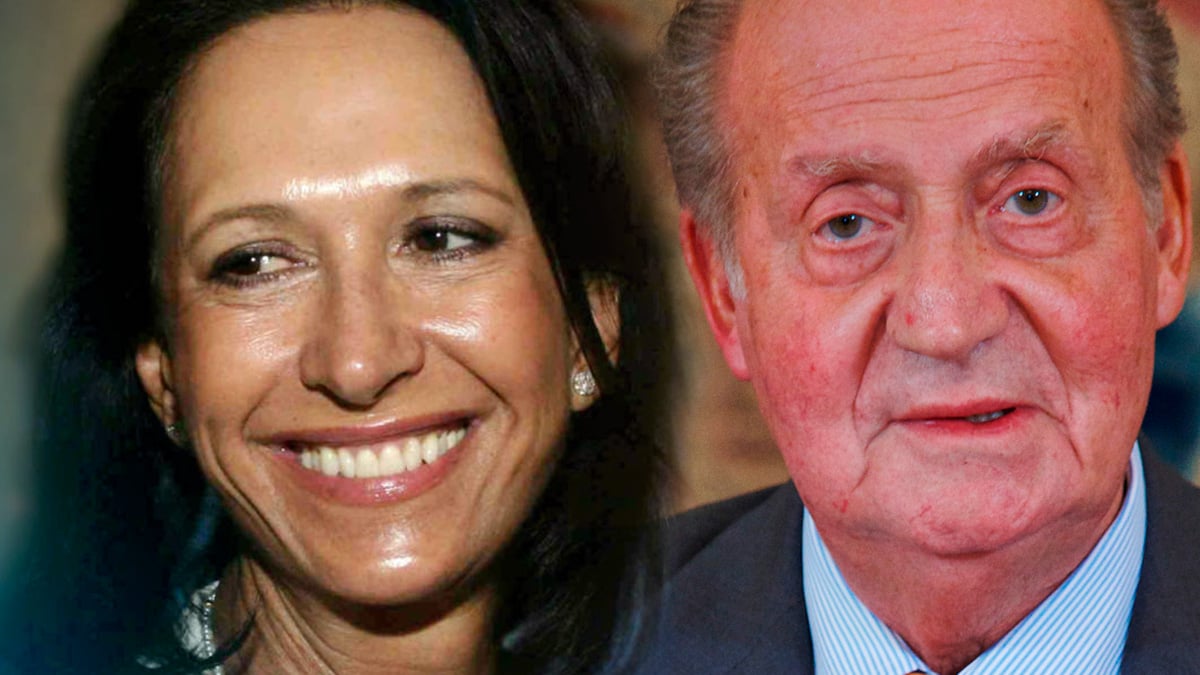 Marta Gayá y Juan Carlos I.