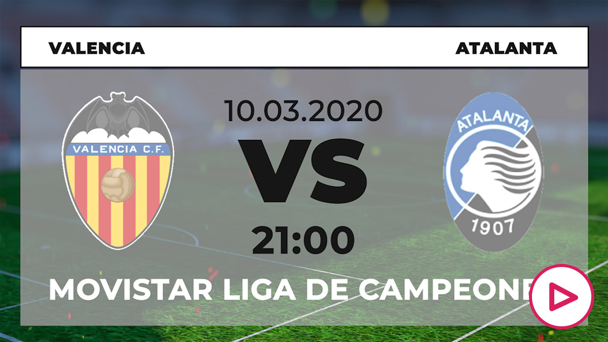 Champions League: Valencia – Atalanta | Horario del partido de fútbol de Champions League.