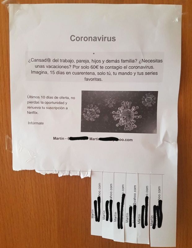 Anuncio coronavirus