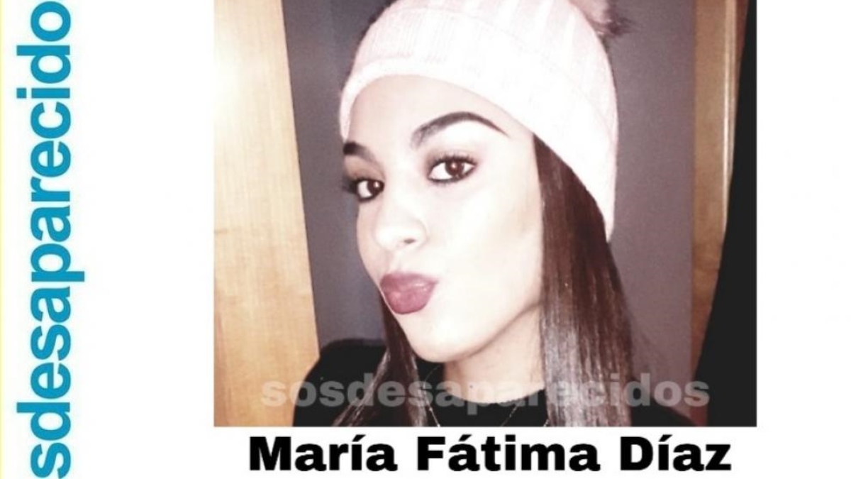 María Fátima Díaz sigue desaparecida