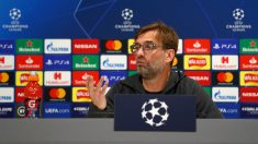 Klopp, durante la rueda de prensa. (Getty)