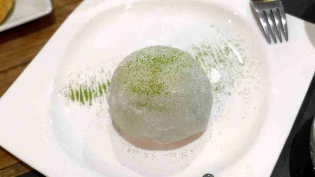 Mochis de té de matcha