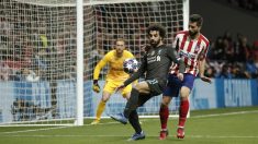 Salah y Felipe, en el partido de ida. (Getty)