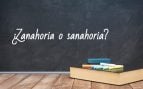 Cómo se escribe zanahoria o sanahoria