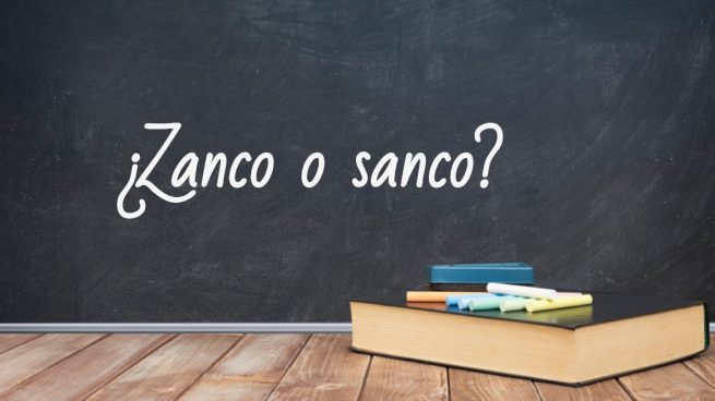 Cómo se escribe zanco o sanco