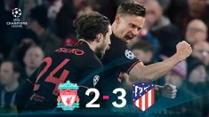 Un Atlético épico se mete en cuartos de Champions.