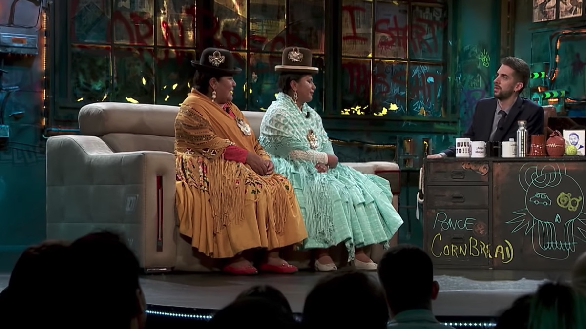 David Broncano entrevista a Las Cholitas