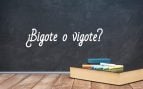 Cómo se escribe bigote o vigote