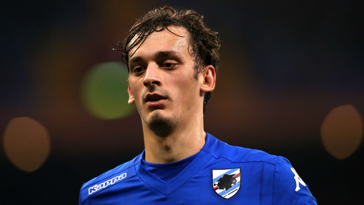 Manolo Gabbiadini, durante un partido. (AFP)