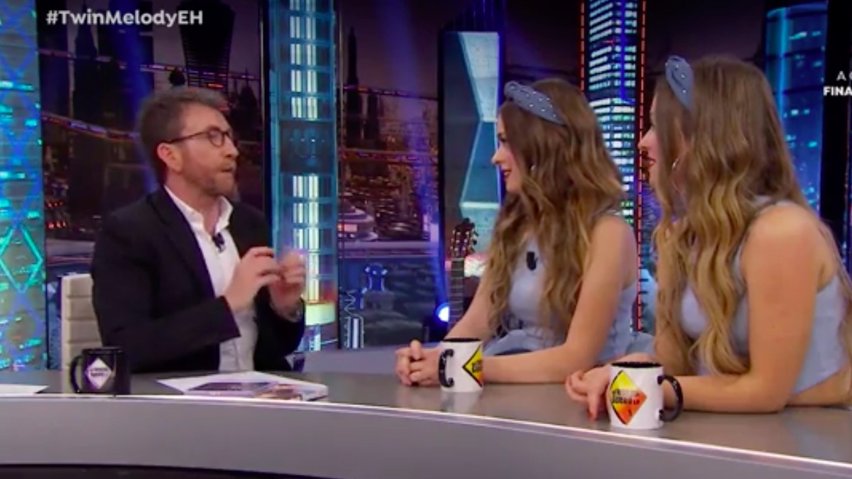 Twin Melody visita a Pablo Motos