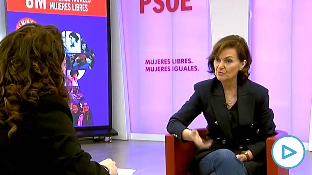 Así animó Calvo a las mujeres a llenar las calles el 8M: «Les va su vida como ciudadanas»