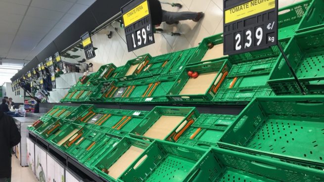 Los tomates son los últimos supervivientes de Mercadona
