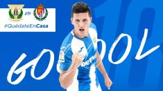 El Leganés hizo un directo ficticio del partido que hubiera jugado ante el Valladolid si no llega a ser por el coronavirus.