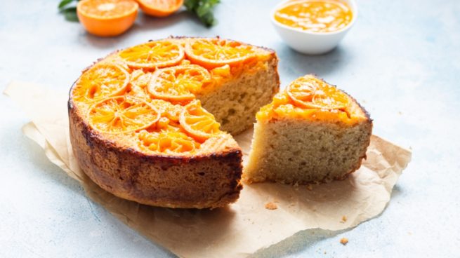 Receta de bizcocho de naranja y almendras sin gluten