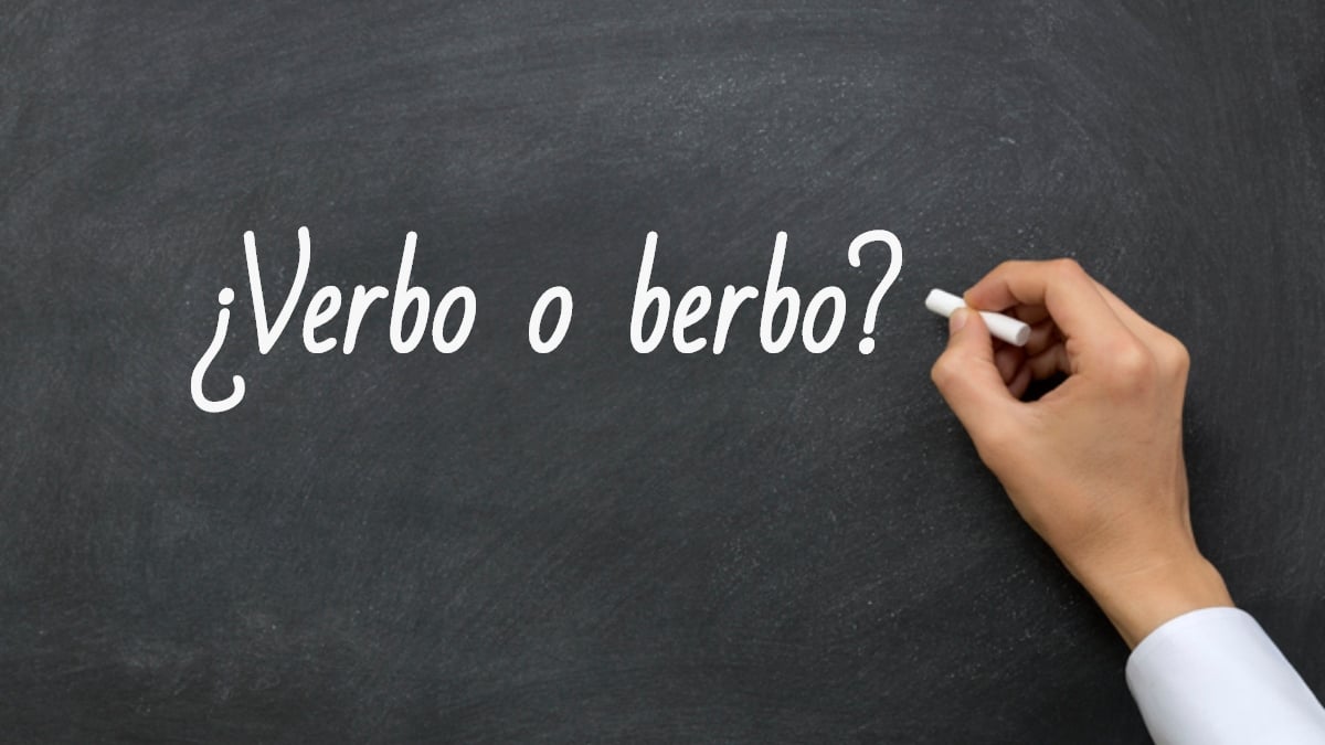 Se escribe verbo o berbo