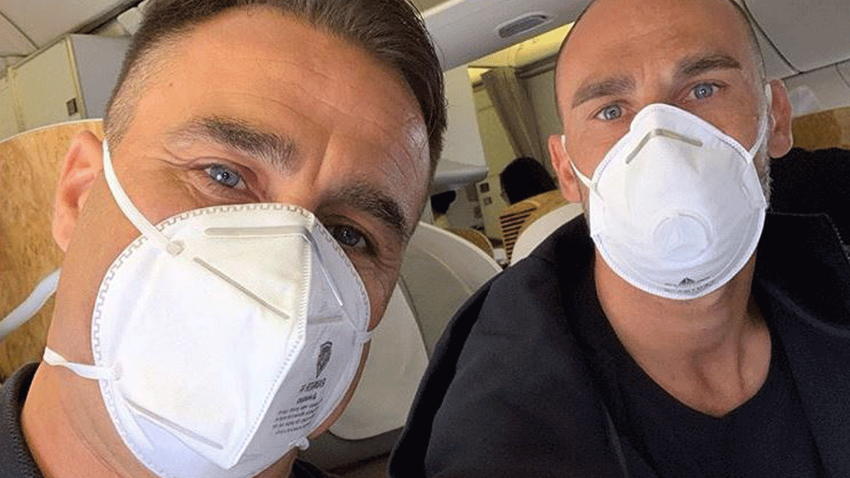 Cannavaro, en una de sus publicaciones más recientes en su perfil de Instagram