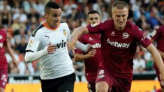 Imagen del partido entre Valencia y Alavés de la última jornada liguera (EFE).