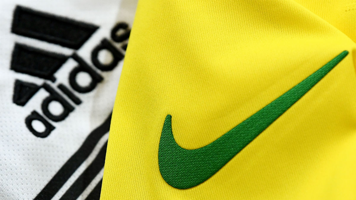 Nike y Adidas (AFP).