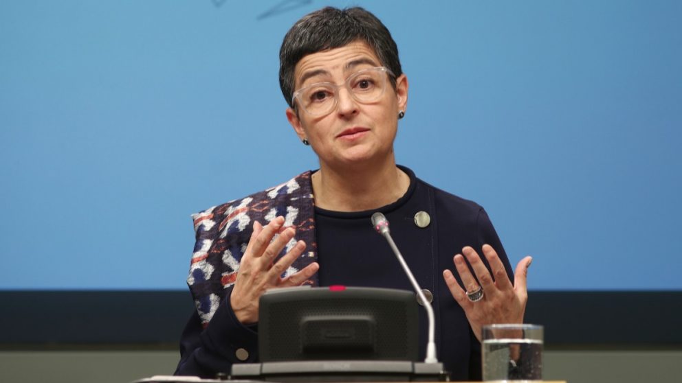 La ministra de Asuntos Exteriores, Unión Europea y Cooperación, Arancha González Laya. Foto EP