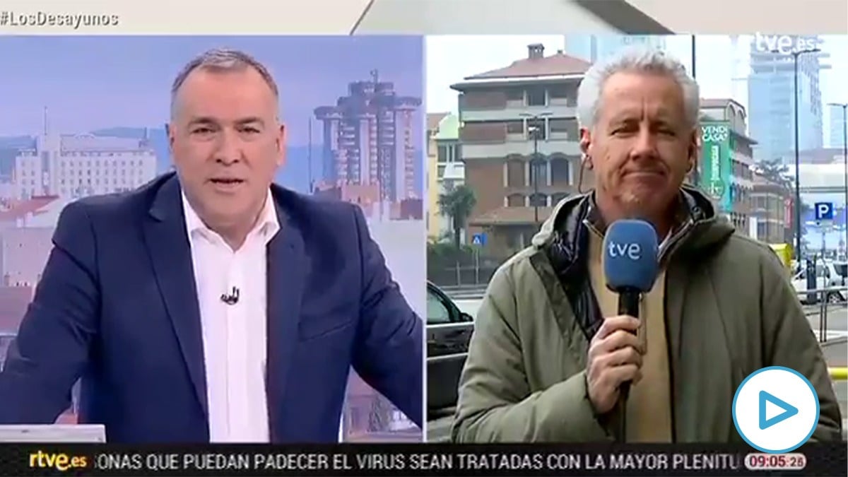 Lorenzo Milán sobre el coronavirus en una conexión para TVE: «Es una gripe con baja mortalidad pero se extiende más el alarmismo».