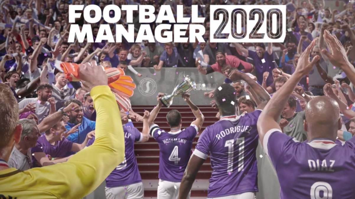 Portada del Football Manager 2020.