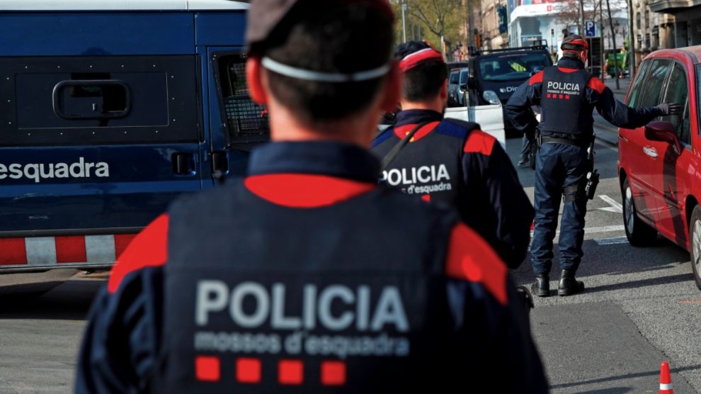Mossos d’Esquadra.