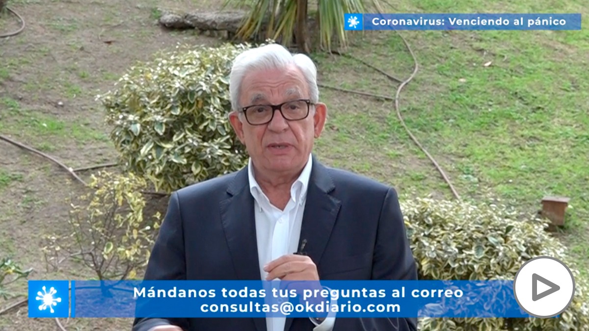 Jesús Sánchez Martos explica qué hacer si tiene síntomas de coronavirus