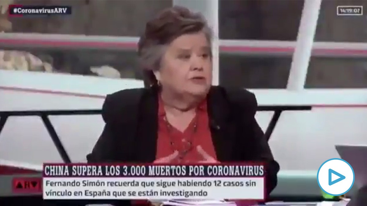 Cristina Almeida el pasado 6 de marzo: «El machismo es mucho más peligroso y más nocivo que el coronavirus».