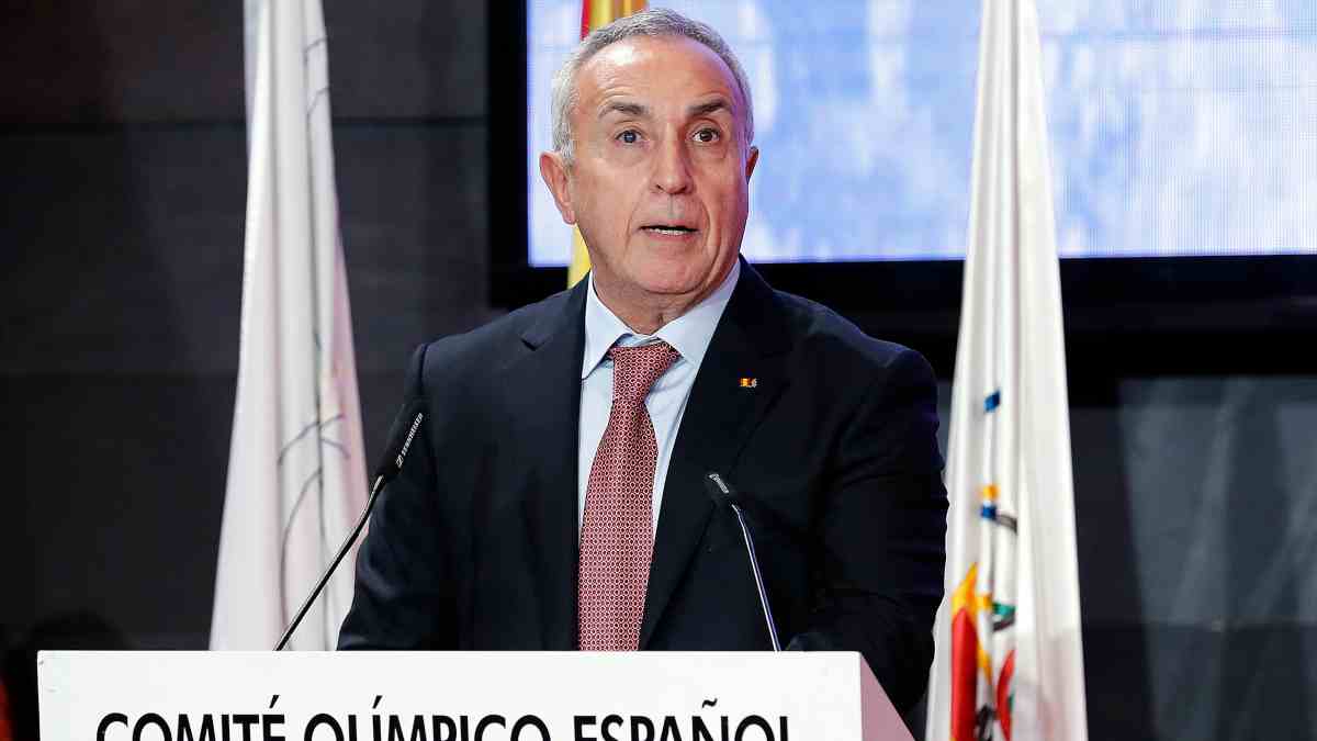 Alejandro Blanco, presidente del Comité Olímpico Español. (@COE_es)