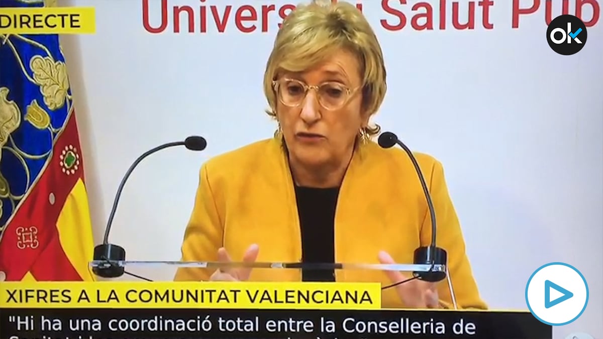 Ana Barceló, consejera valenciana de Sanidad