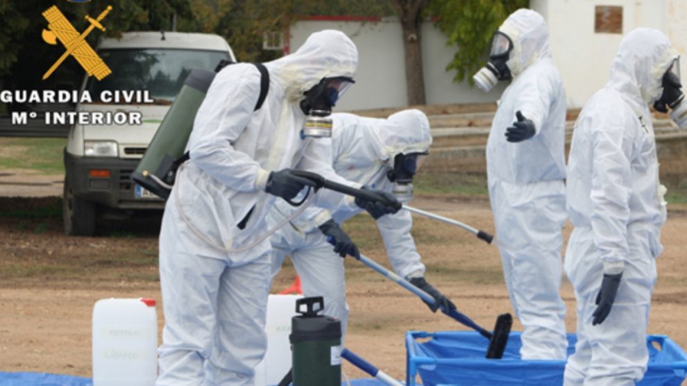 coronavirus Guardia Civil