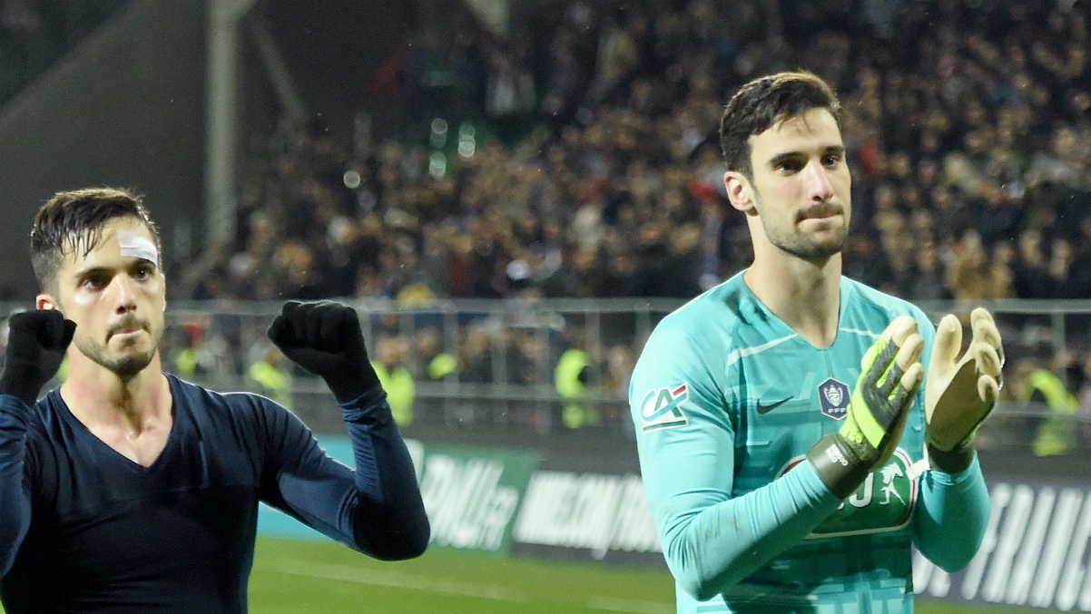 Sergio Rico, con el PSG (AFP).