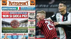 Los clubes italianos temen que no se reanuda la Serie A.