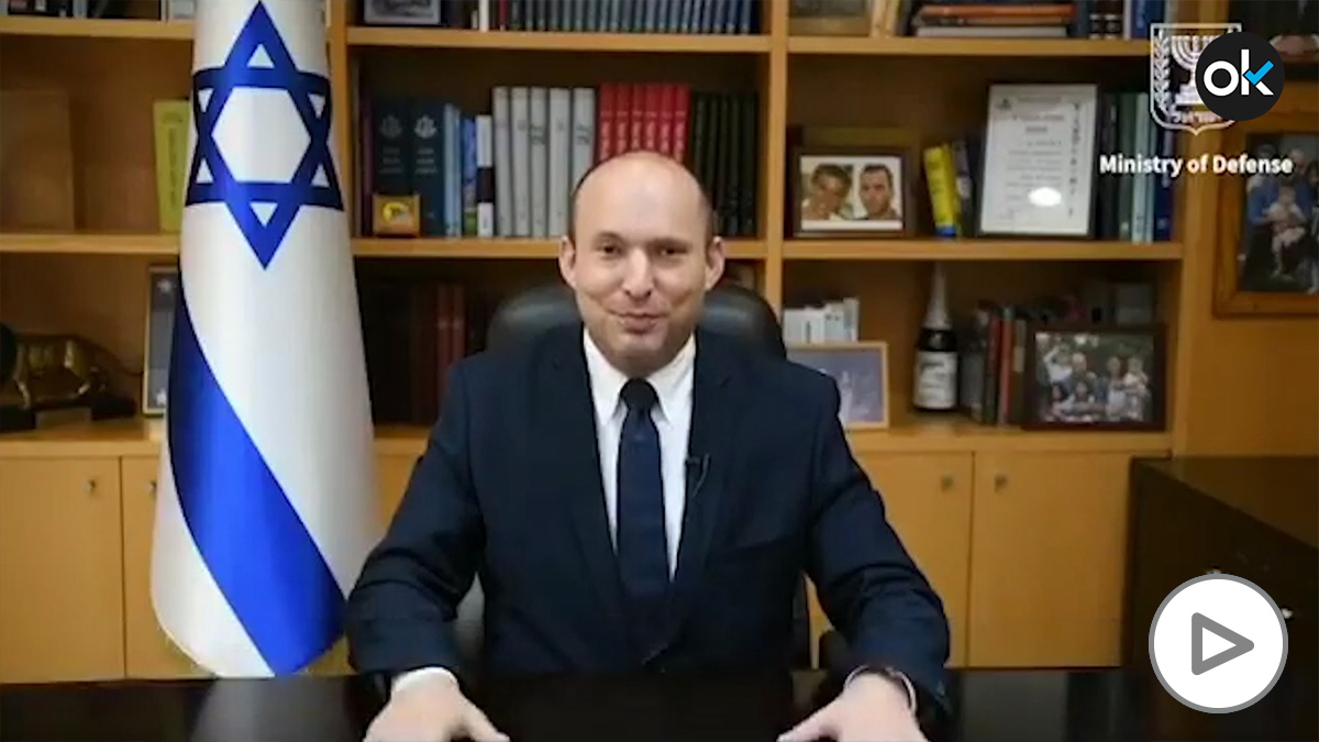 Naftalí Bennet, ministro de Defensa de Israel.