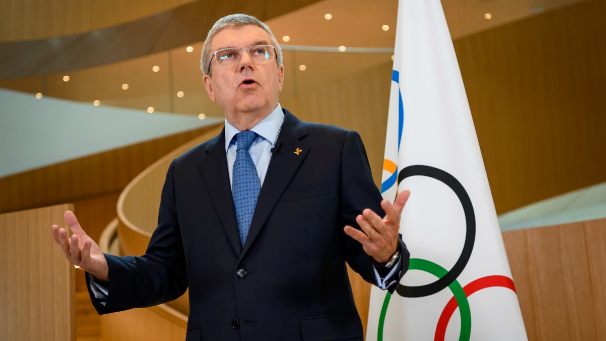 Thomas Bach, presidente del COI. (AFP)