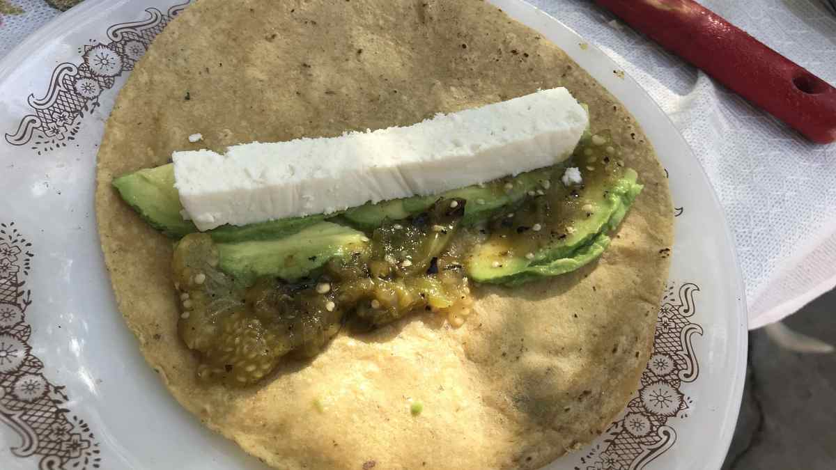 Receta de Tortillas mexicanas de tofu picante
