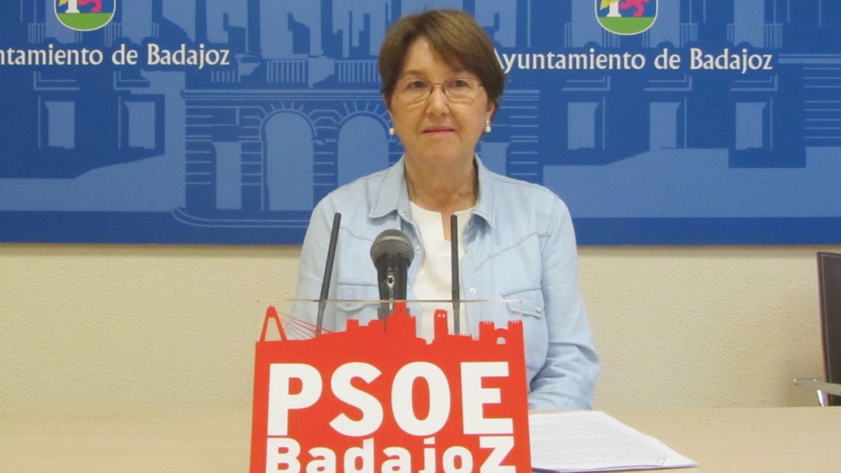 Rita Ortega, concejal del PSOE en Badajoz.