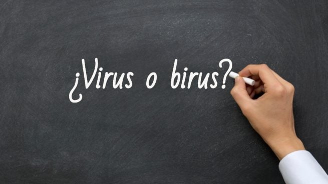 Cómo se escribe virus o birus
