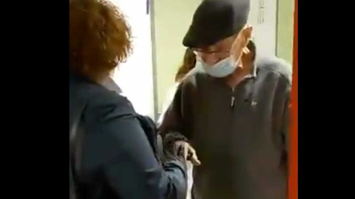 El emotivo vídeo de un abuelo de 86 años que ha ganado la batalla al coronavirus